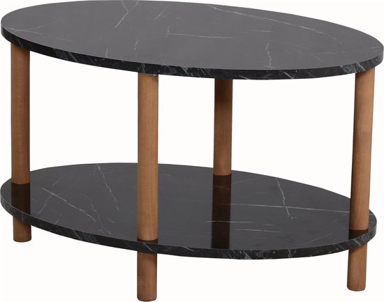 VidaXL Salontafel 60x60x30 cm bewerkt hout oud houtkleurig - Kantoormeubelen Plus
