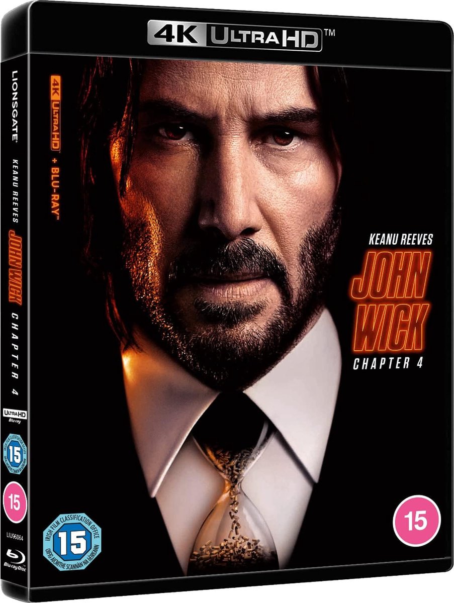 John Wick Chapter 4 - 4K UHD + blu-ray - Import zonder NL OT