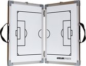 Opvouwbaar coachbord voetbal - Inklapbaar Tactiekbord - 45 x 60 centimeter met draagtas en accessoires