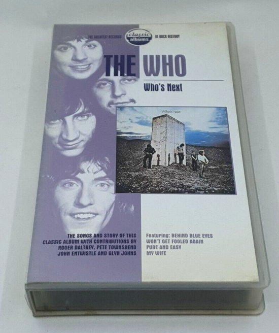 Who's next (VHS) (Classic albums) (Dvd), Roger Daltrey Dvd's