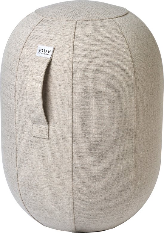 Pelota De Equilibrio VLUV VEEL De Microfibra – Diámetro 65 Cm, Funda De Piel Sintética, Aprobada Por IGR, Soportes Hasta 120 Kg