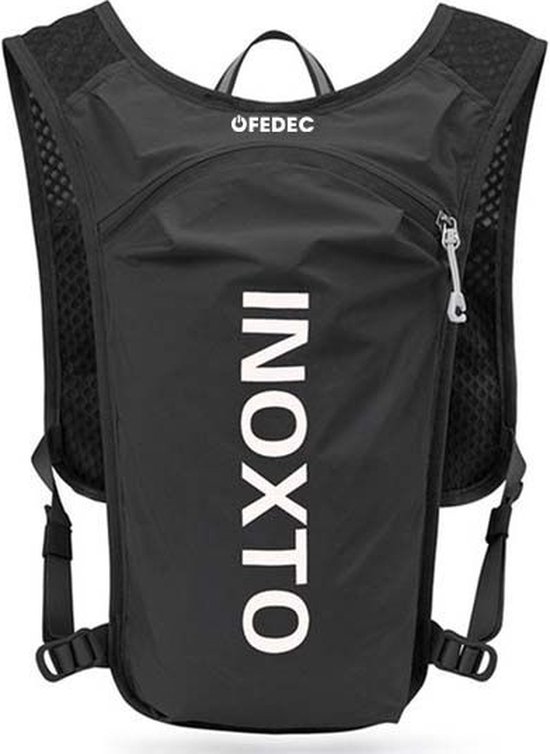 FEDEC Inoxto Running backpack - Gilet running - Zwart