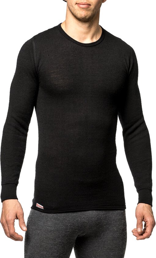 Merino Base Layer Crewneck 200 - Black