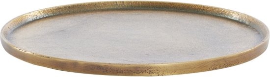 Woonexpress - Scale Maes Goud - Bronze Antique Plastique - 2x30x30cm (hxlxp)