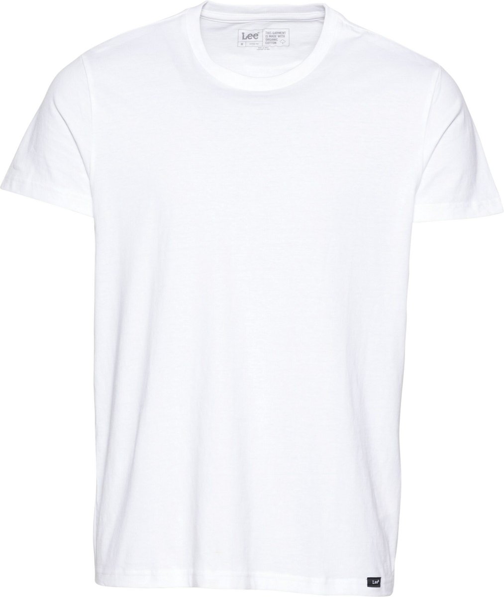 Lee 2 Units T-shirt Met Korte Mouwen 2XL Regular Man Wit