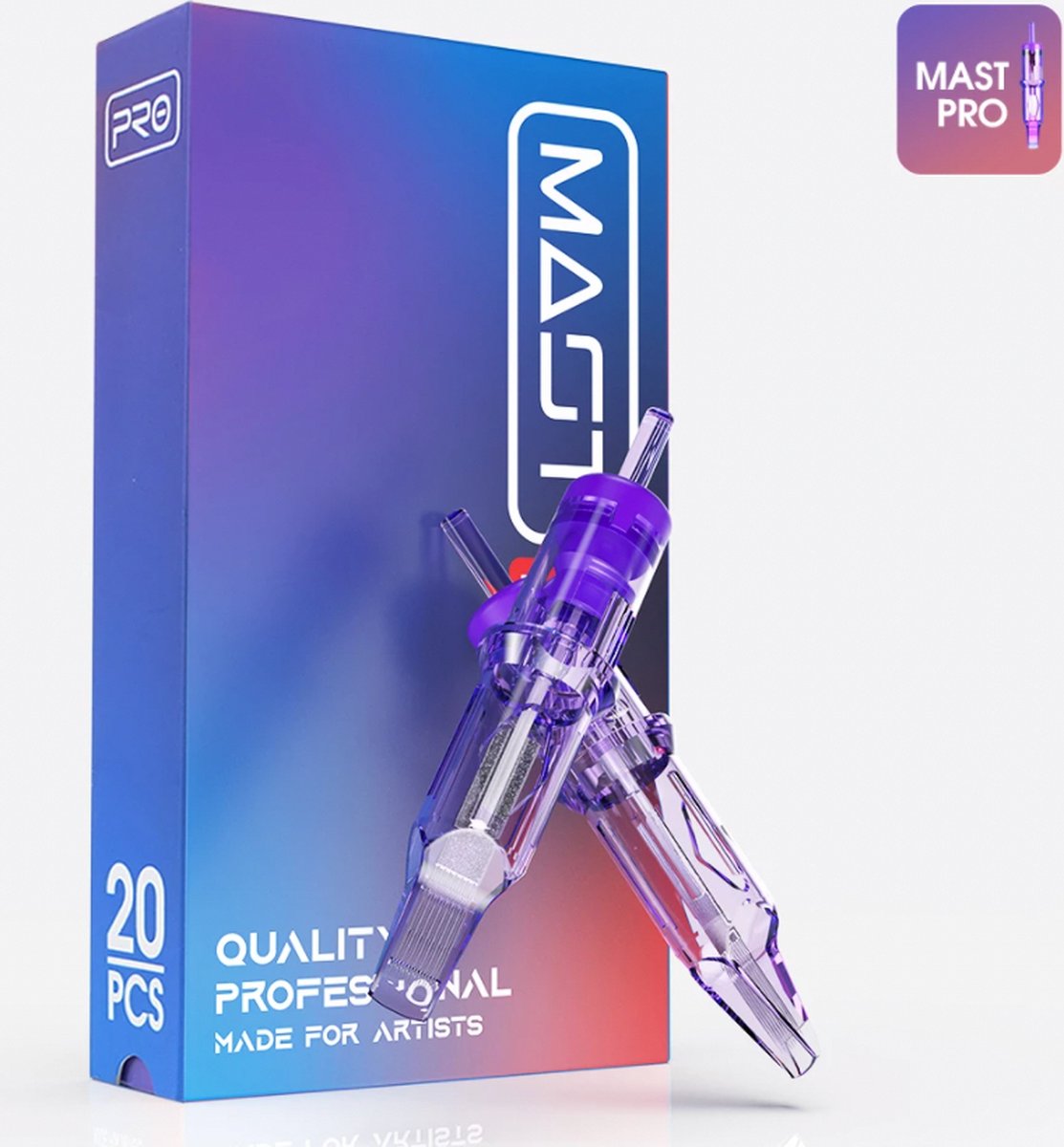 Mast Pro needle -1 RL 0.30 (powderbrows) - PMU naald - PMU needle - TATTOO needle