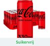 Frisdrank coca cola zero blik 330ml - 24 stuks