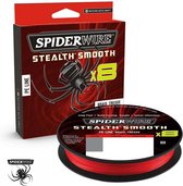 SpiderWire Stealth Smooth8 PE Braid Code Red 300m Vislijn