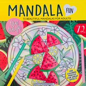 Mandala - ''Meloen'' - Kleurboek voor volwassen - Mandalas - 72 kleurplaten - Kleurboek voor volwassenen - Kleurboeken