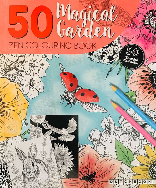 Dutchbook - Livre de coloriage pour adultes - Livre de coloriage zen  ''Magical... | bol