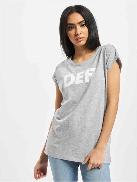 DEF - T-shirt Femme Sizza - M - Grijs