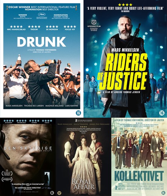 Deense Arthouse Films - 5 DVD Set