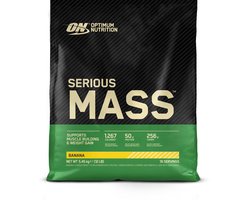 Optimum Nutrition Optimum Nutrition Serious Mass - Banana - Mass Gainer - Weight Gainer - 5450 gram (16 servings)