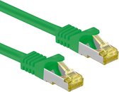 Goobay S/FTP netwerkkabel groen - CAT7 - 7,5 meter