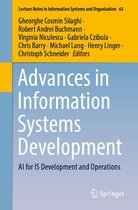 Lecture Notes in Information Systems and Organisation 63 - Advances in Information Systems Development