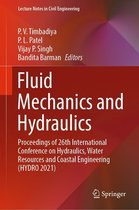 Lecture Notes in Civil Engineering 314 - Fluid Mechanics and Hydraulics