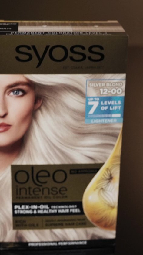 Syoss Oleo Intense - Haarverf - 7-10 Natuurlijk Blond - Voordeelverpakking  - 3 Stuks | bol
