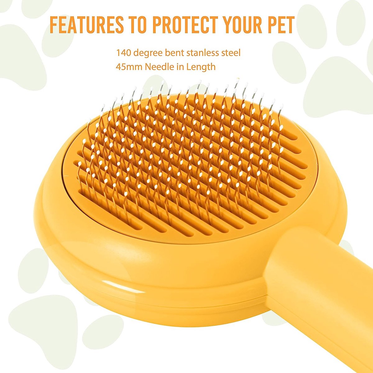 Auto Dog Brush Petite – ADB Petite Ready to go set, huisdiervriendelijke automatische hondenborstel, hondenborstel, kattenborstel, huisdierborstels, haarverwijderaar voor lang en kort haar (roze