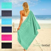 Droomtextiel® Beach Strandlaken xxl 100x200 cm - Sea Green - 100% Zacht Katoen - Sterke Kwaliteit