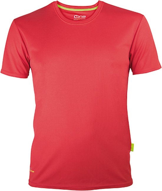 Herensportshirt 'Evolution Tech Tee' met korte mouwen Red - XS