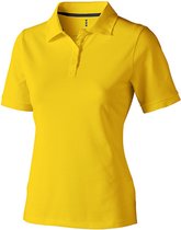 Ladies' Calgary Polo met korte mouwen Yellow - M