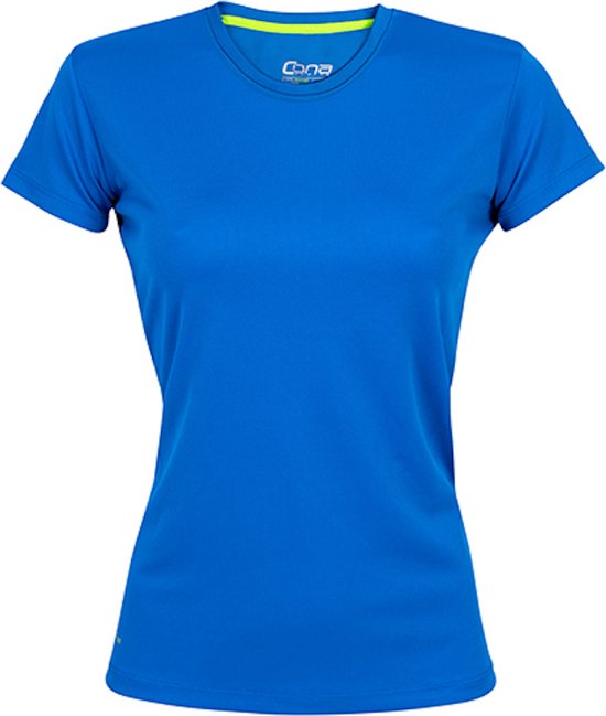 Foto: Damessportshirt evolution tech tee met korte mouwen royal blue xl