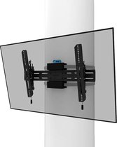 Bol.com Neomounts WL35S-910BL16 TV pilaarsteun - kantelbaar - 40-75" - max. 50 kg - montage op Ø25-100 cm pilaar - vergrendelbaa... aanbieding