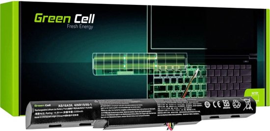 Slechthorend Scheur Direct GREEN CELL Batterij voor Acer Aspire E 15 E15 E5-575 E 17 E17 E5-774 /  14,4V 2200mAh | bol.com
