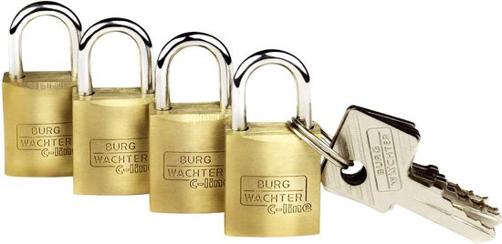 Cadenas Burg Wächter Burg-Wächter Cadenas, Anse de 7,5 mm de diamètre
