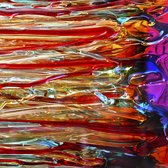WyArt - Kunst aan de muur - abstract - Venetië glas - 1000x1000 - glas - 4mm