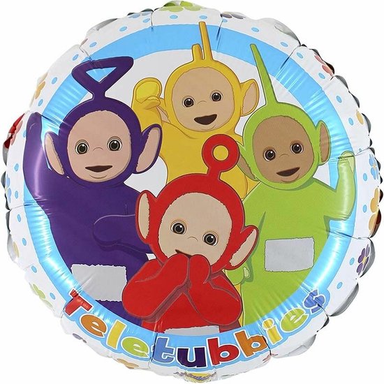 Teletubbies - Folie ballon - Helium ballon - 45Cm - Leeg - Verjaardag - Versiering
