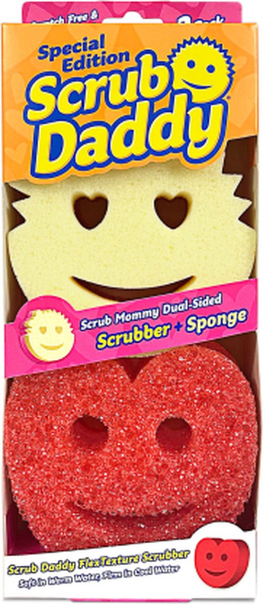Pack Scrub Daddy In Love - Scrub Daddy & Scrub Mommy