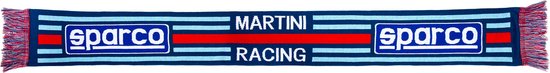 Sparco Martini Racing Jacquard Sjaal - Zachte Gebreide Sjaal