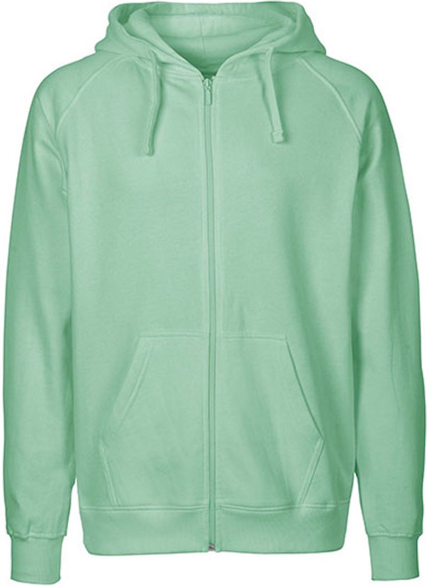 Fairtrade Men’s Zip Hoodie met capuchon Dusty Bruin