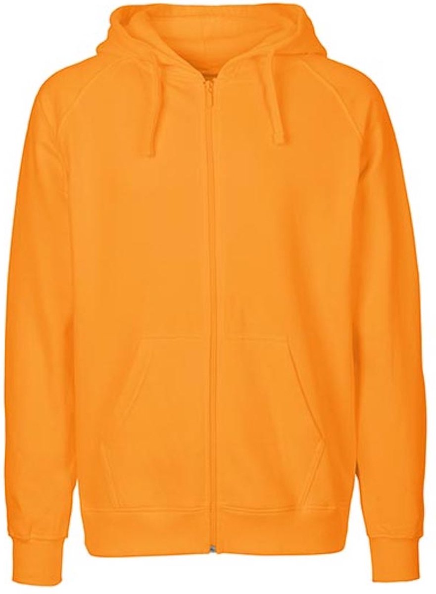 Neutral Men´ Zip Hoodie NE63301 OKAY Oranje