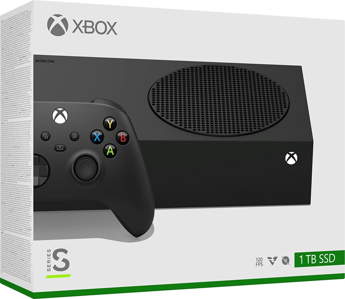Xbox Series S - Carbon Black - All Digital Console - 1 TB | bol.com
