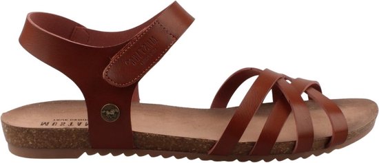 Sandale femme Mustang - Cognac - Taille 39