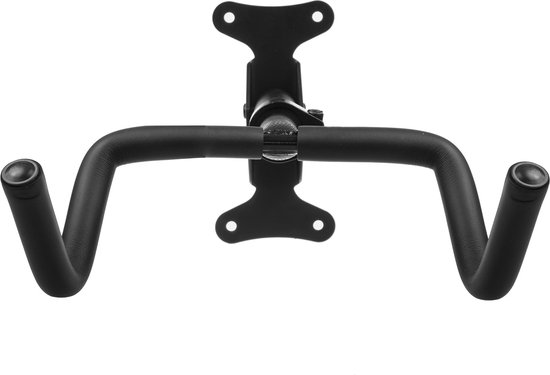 Maclean - Fiets muurbeugel - Fietsenrek - Wandmontage / Ophangsysteem - max. belasting 30kg - Zwart van Merkloos — afbeelding 2
