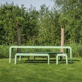 Table pliée - vert clair - 270 x 90 cm