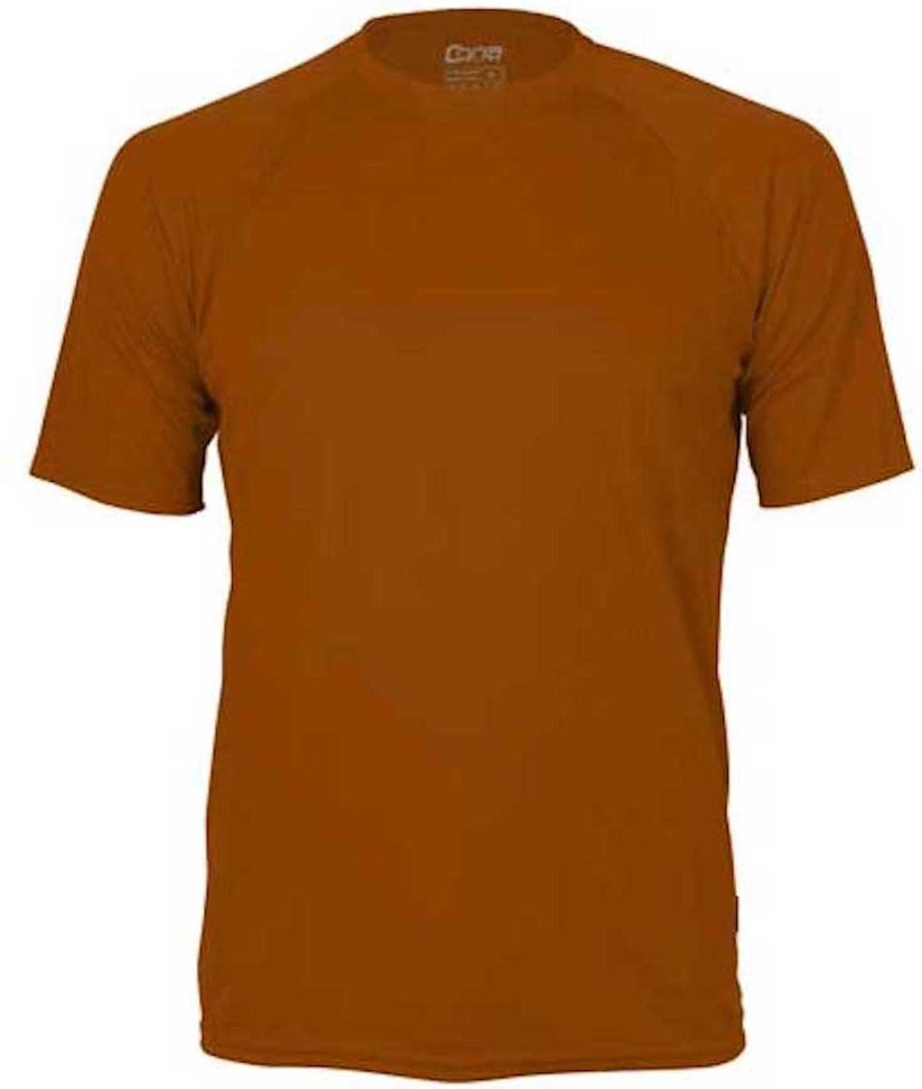 Herensportshirt 'Tech Tee' met korte mouwen Choco - 3XL