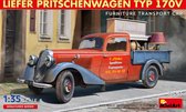 1:35 MiniArt 38065 Liefer Pritschenwagen Typ 170V - Furniture Transport Car Plastic Modelbouwpakket