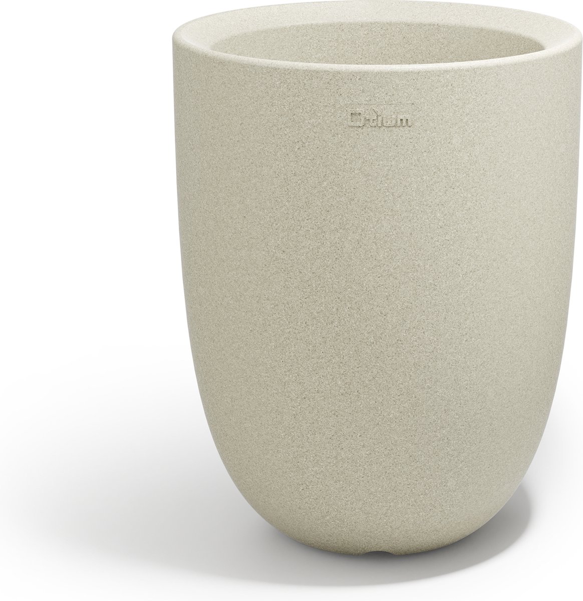 Otium bloempot dubbelwandig Amphora 45 cm white cork