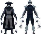 Teenage Mutant Ninja Turtles BST AXN Action Figure 2-Pack Shadow Shredder & Elite Foot Soldier SDCC Exclusive 13 cm