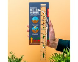 Kikkerland Zaai Liniaal En Gaatjesmaker
