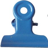 LPC Papierklem Bulldog clip blauw - 19 mm -30 stuks