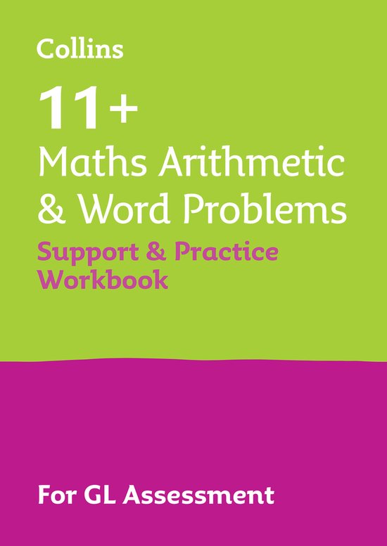 Collins 11+- 11+ Maths Arithmetic and Word Problems Support  ... - cover