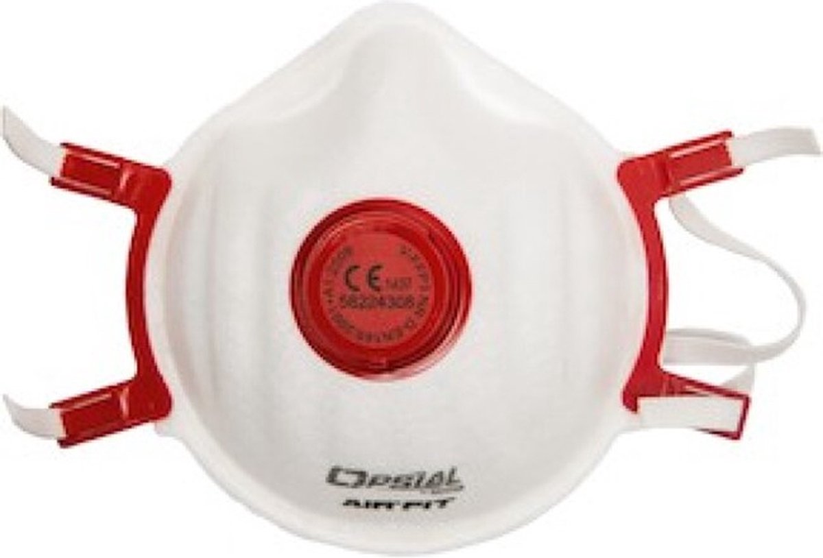 Opsial stofmasker air fit ffp3d met ventiel ( a 1 st )