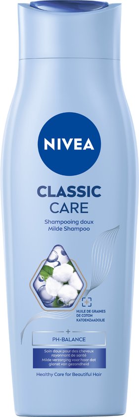 NIVEA Classic Mild Shampoo - 6 x 250 ml - Voordeelverpakking | bol