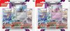 Afbeelding van het spelletje Pokémon TCG - Scarlet & Violet - SV02 3 Booster Blister Pack (1 Random Blister) (Franstalig)
