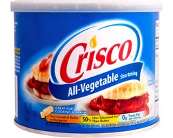 Crisco Shortening - plantaardig bakvet voor culinaire toepassingen - 450g